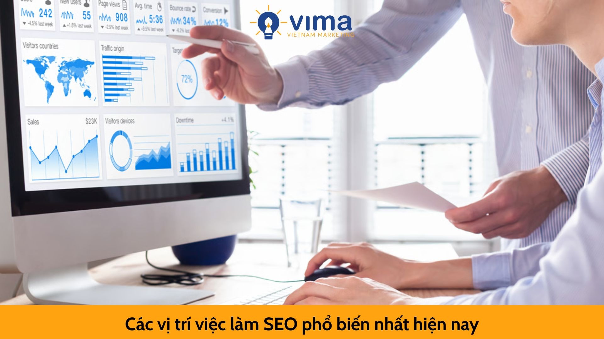 Các vị trí việc làm SEO phổ biến nhất hiện nay